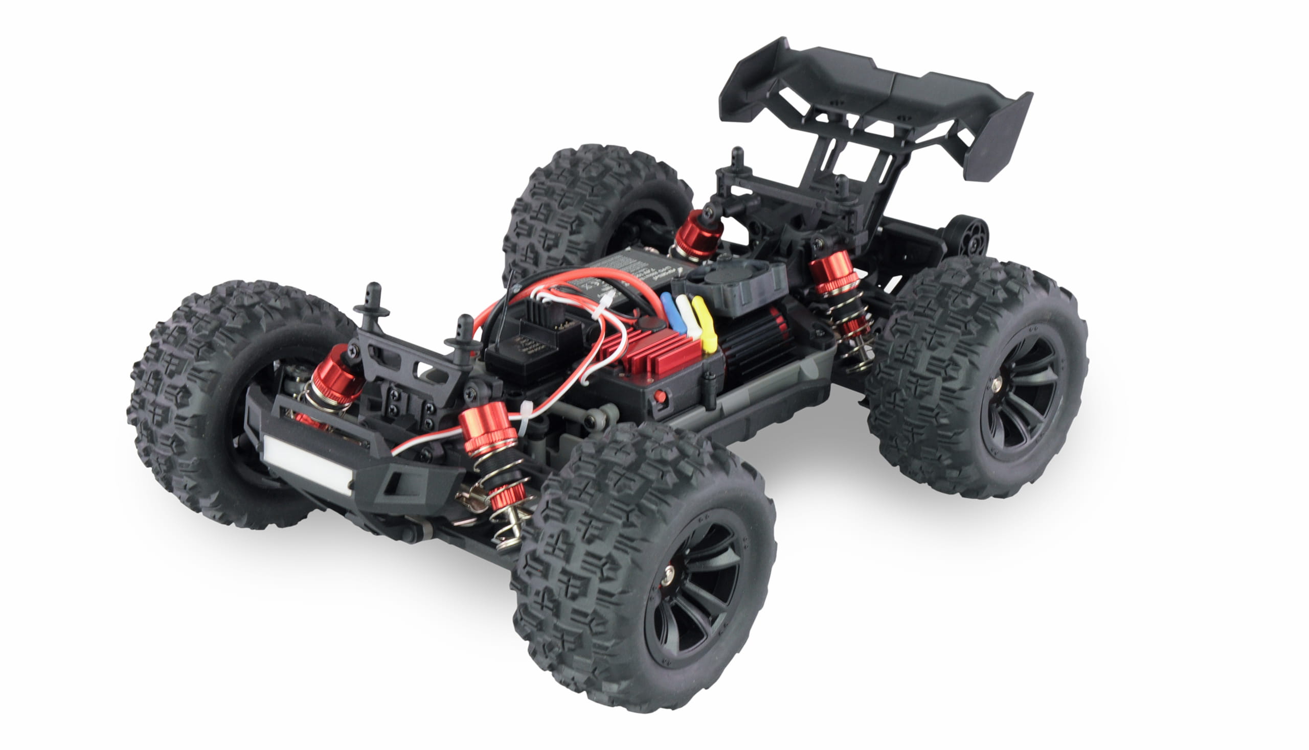 Amewi Hyper GO Truggy Brushless 4WD 1_16 RTR – Schwarz_Rot - Offroad Modell