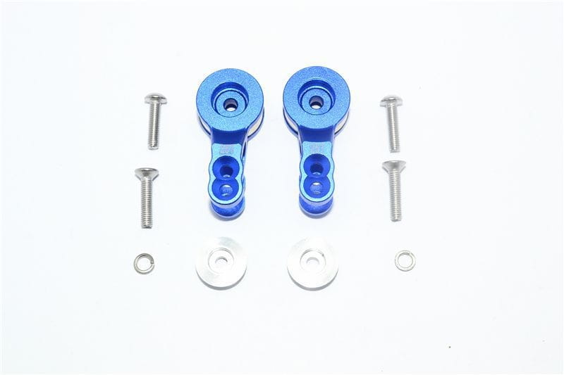 GPM Alu Servo Horn mit Feder blau für Traxxas 1:10 E-Revo GPM Alu Servo Horn mit Feder blau fuer Traxxas 1_10 E-Revo - RC-Zubehoer