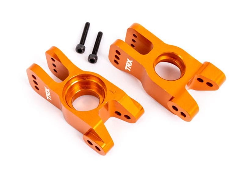 Traxxas Radtraeger Alu l_r hi orange eloxiert - RC-Zubehoer