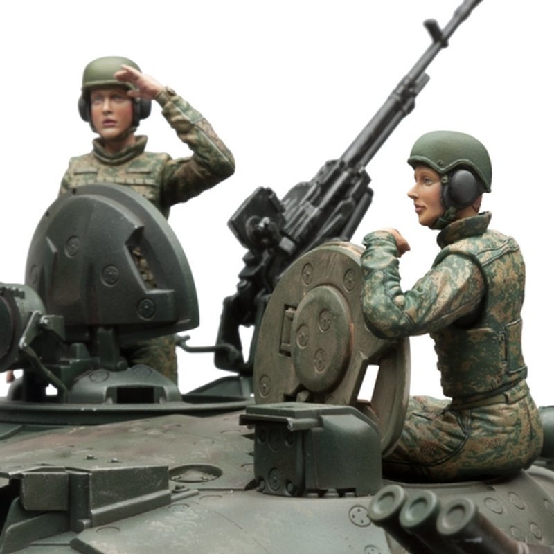 Torro 1_16 Figurenbausatz Russische Panzerbesatzung weiblich - RC-Zubehoer