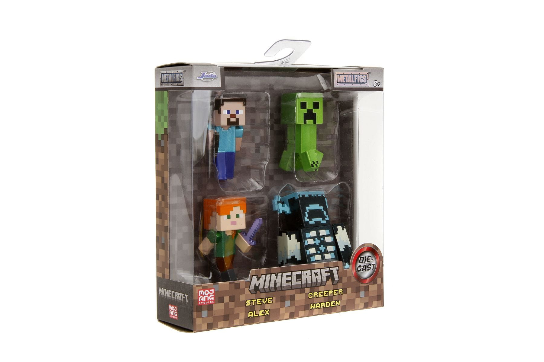 Jada Minecraft 4-Pack 2.5_ Figuren - RC-Zubehoer