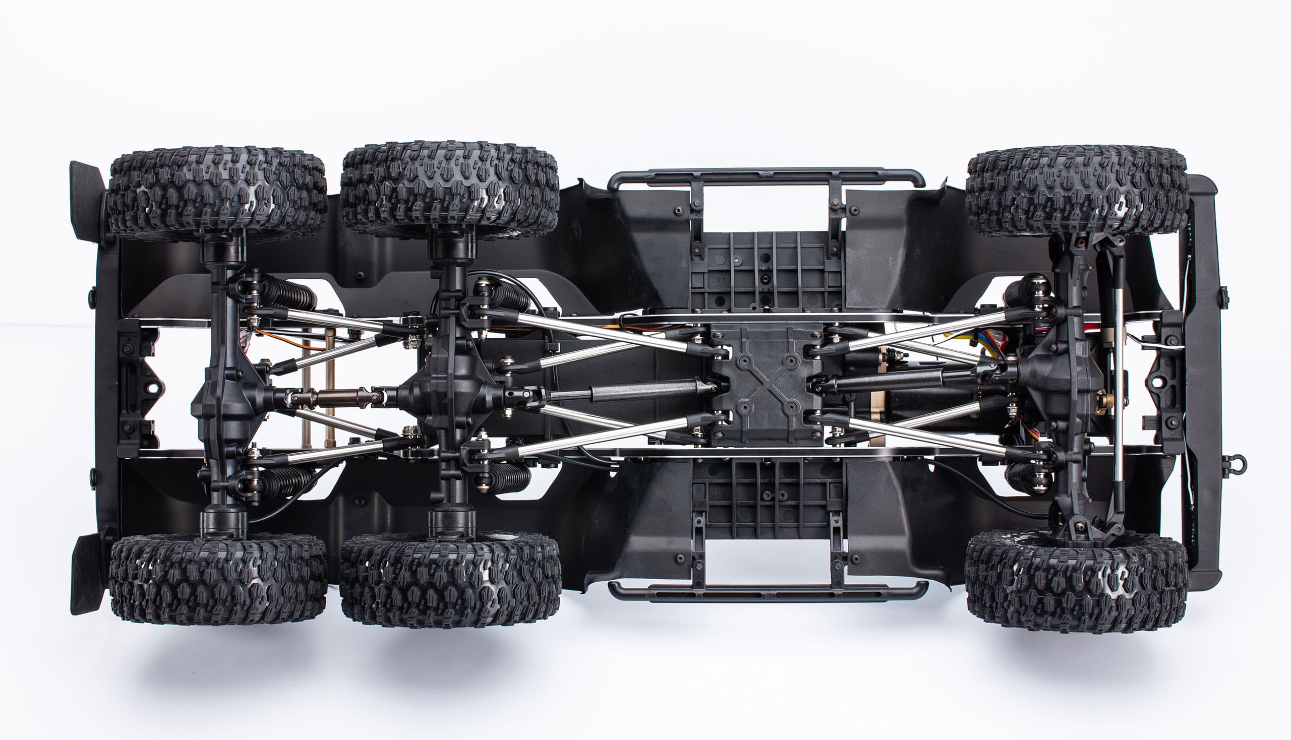 Amewi AMXRock RCX10.3P Scale Crawler 6x6 Pick-Up 1:10 ARTR grau