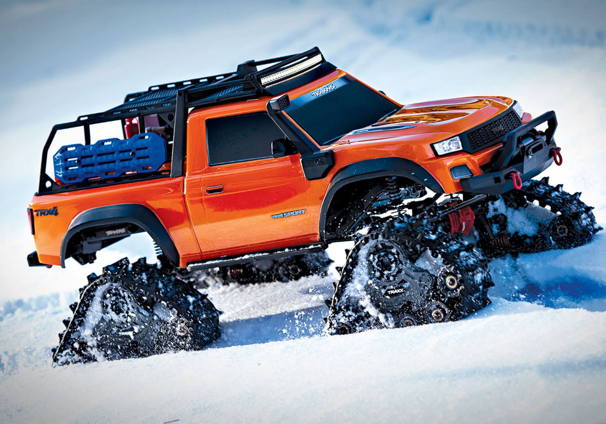 TRX-4 Sport 1_10 Scale-Crawler RTR in orange mit Traxx-System und LED-Beleuchtung