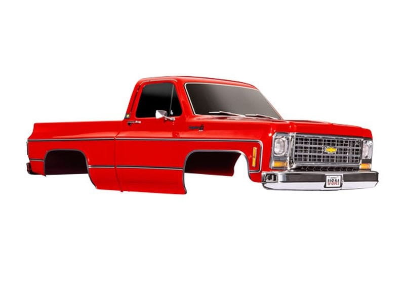 Traxxas Karosserie Chevrolet K10 Truck 1979 Karosserie rot inkl. KT - RC-Zubehoer