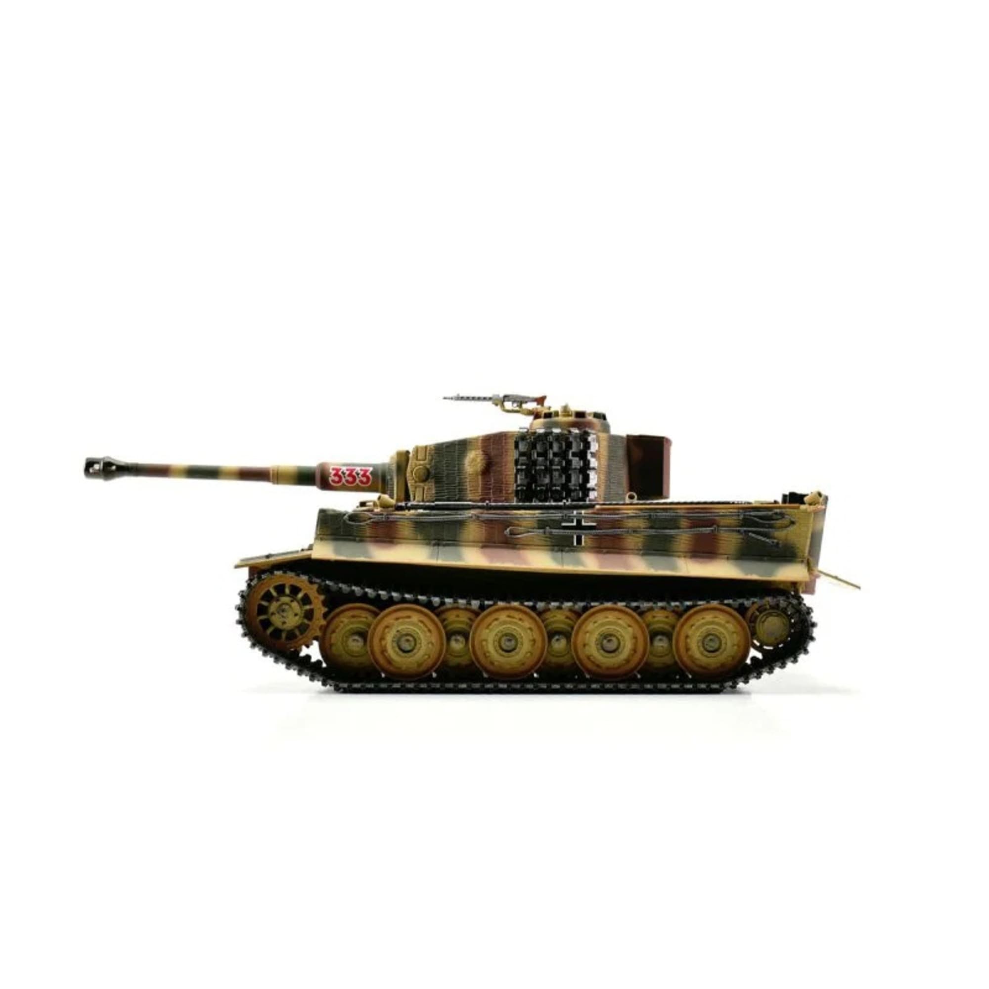 Torro Tiger 1 Spaete Ausfuehrung RC Panzer 1_16 Pro Edition IR Kanonen-Rauch Sommertarn