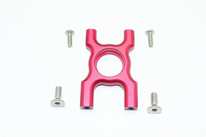 GPM Alu Mitteldiffhalter mitte rot fuer ARRMA Kraton_ Talion_ Typhon_ Senton_ Outcast 6s - RC-Zubehoer
