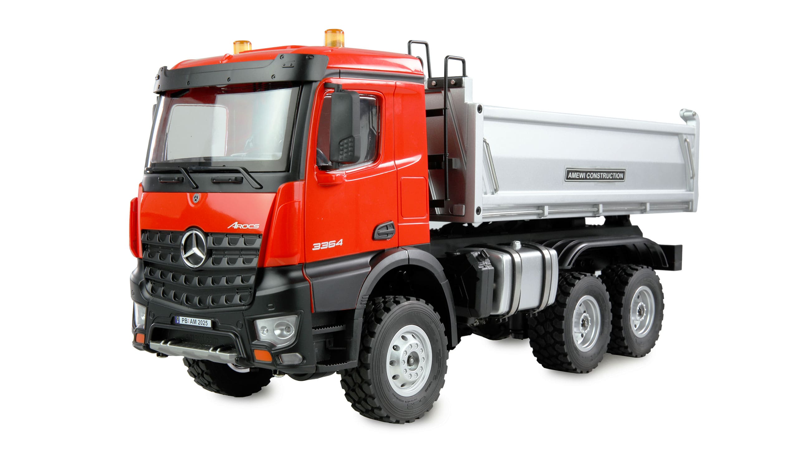 Mercedes-Benz Arocs 6x6 Kipper 1_14 RTR rot