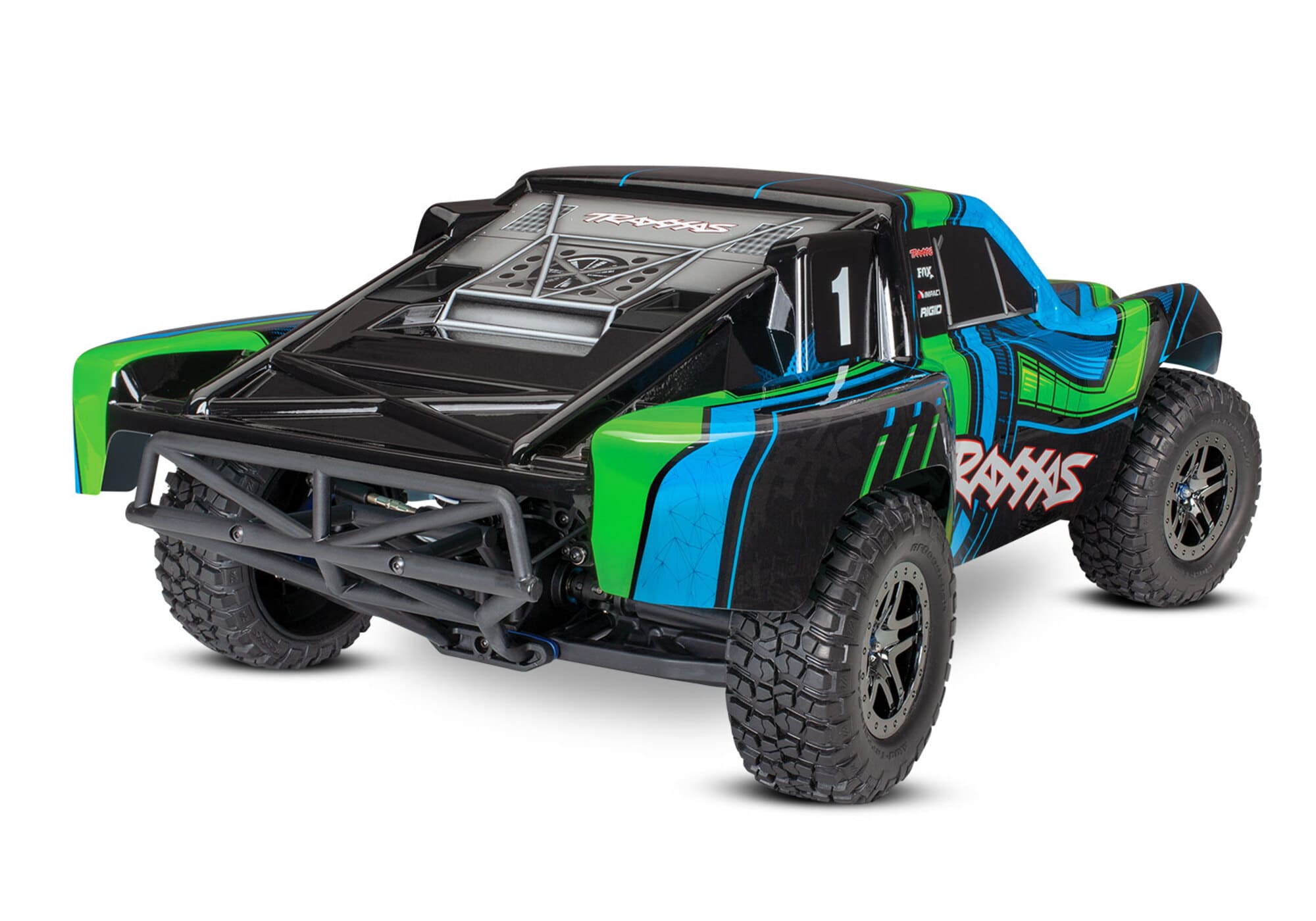 Traxxas Slash 4x4 VXL Ultimate 1_10 Short Course Truck in gruen_ RTR Modell