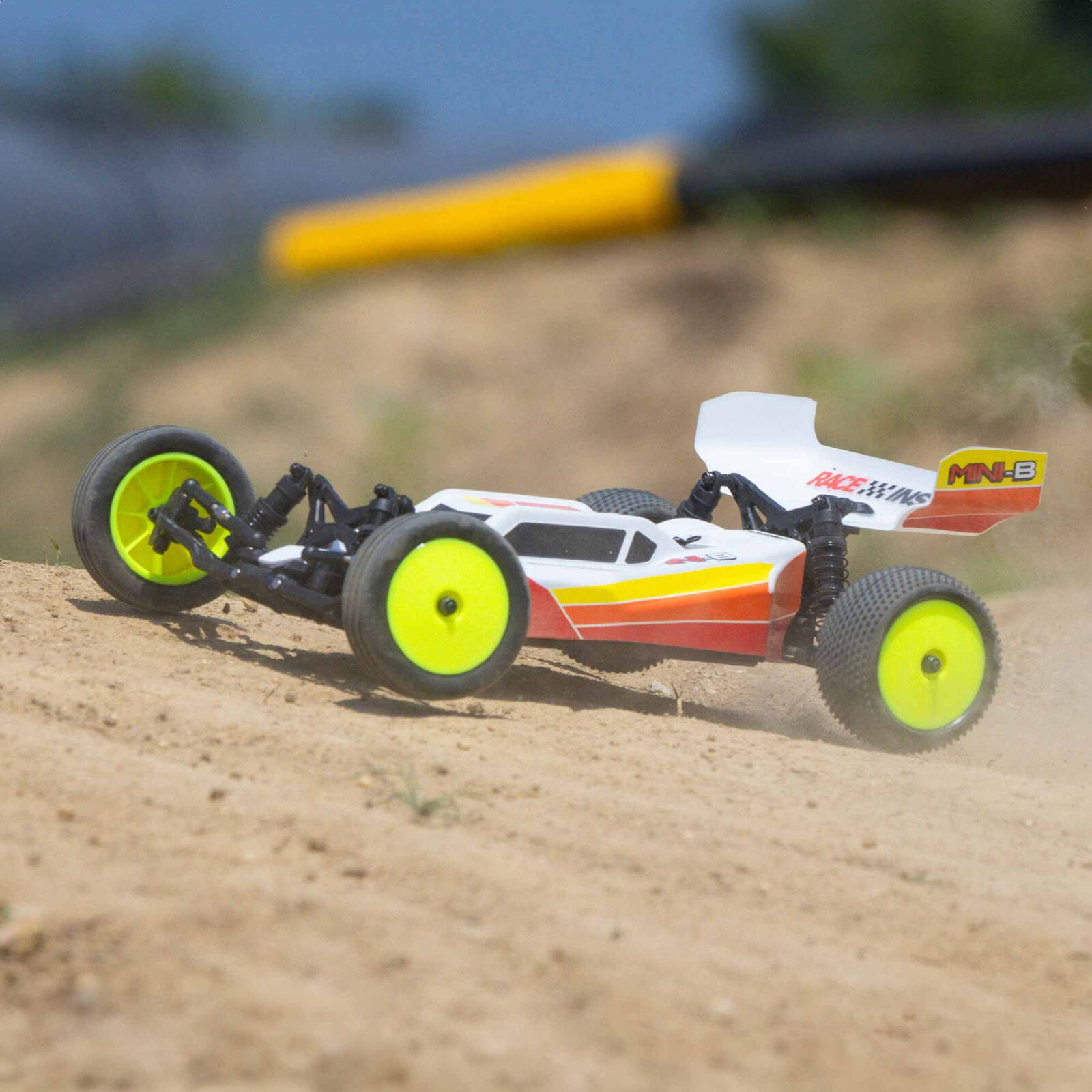 Losi RC Mini-B 2WD Buggy Brushless RTR 1:16 Rot