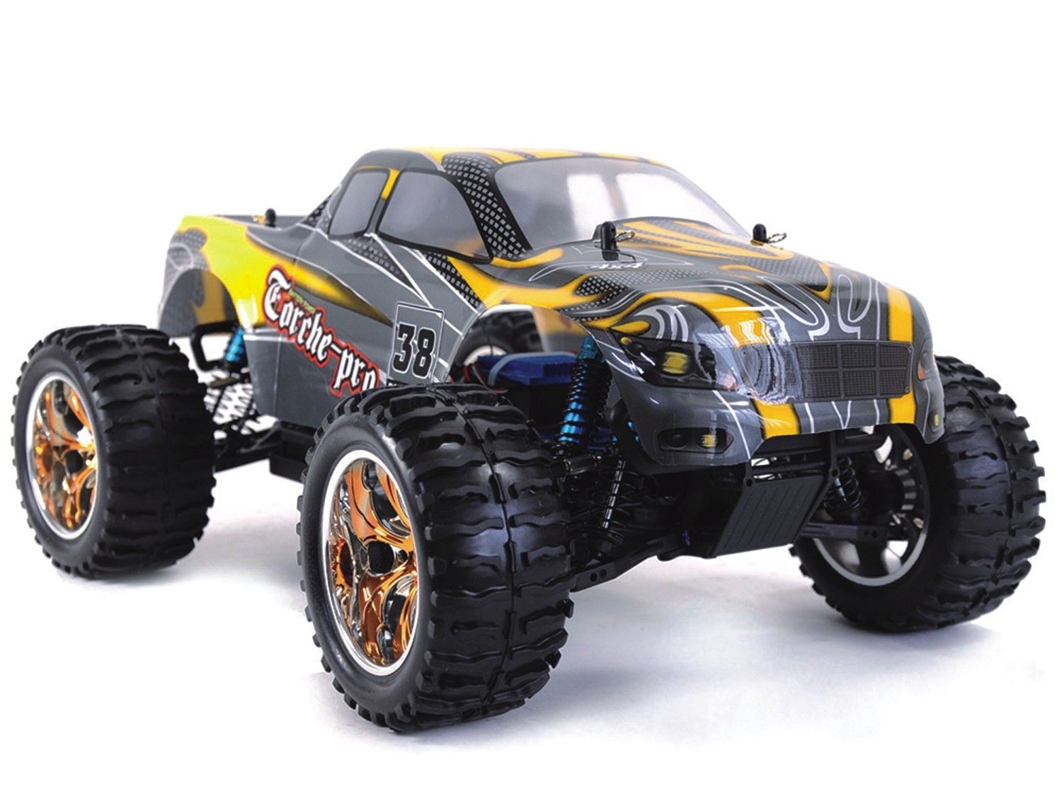 Amewi Monstertruck "Torche Pro" M Brushless 1:10 RTR 2,4 GHz