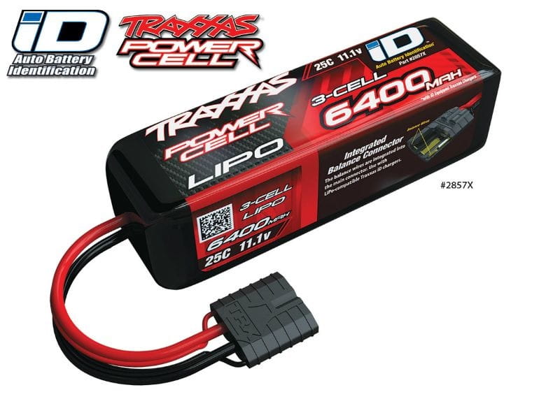 Traxxas Lipo Akku 6400mAh 11,1V 3S 3-Zellen 25C Traxxas Lipo Akku 6400mAh 11,1V 3S 3-Zellen 25C