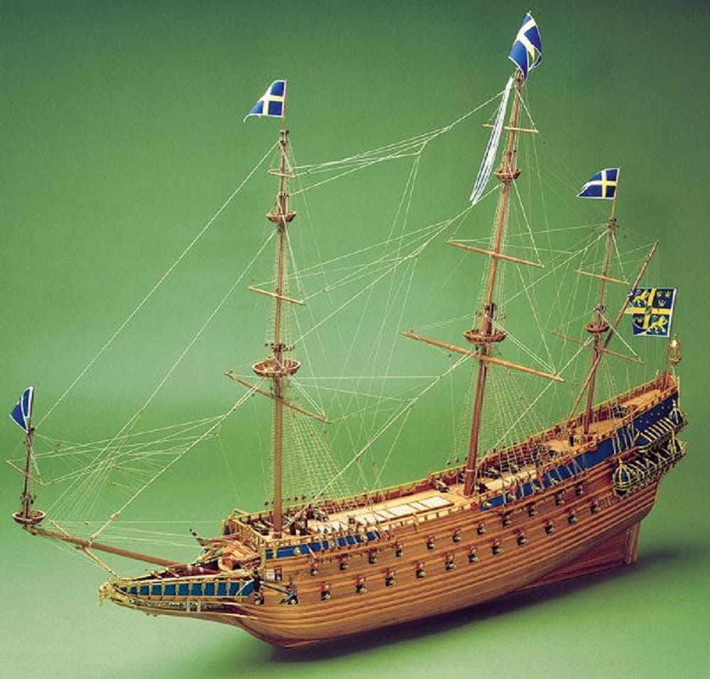 Krick Wasa Holz Schiff Baukasten