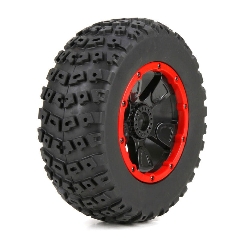 Losi DBXL 1_5 4WD Reifenset Links_Rechts vormontiert - RC-Zubehoer