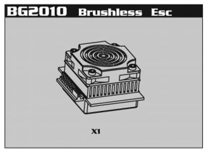 Amewi BG2010 Brushless ESC - RC-Zubehoer