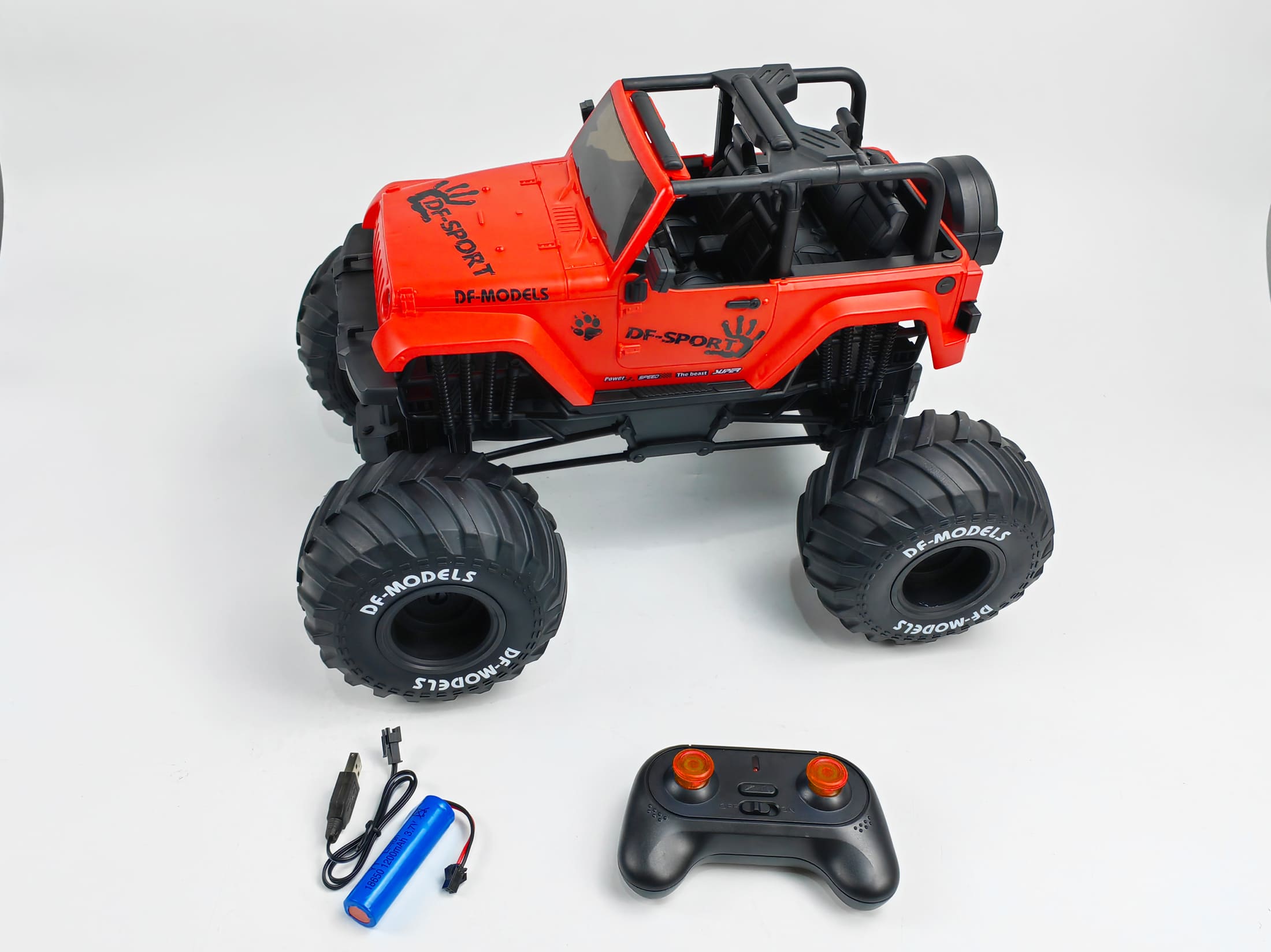DF Models RC JUMBO FOOT Off-Roader 1_10 RTR - RC-Zubehoer