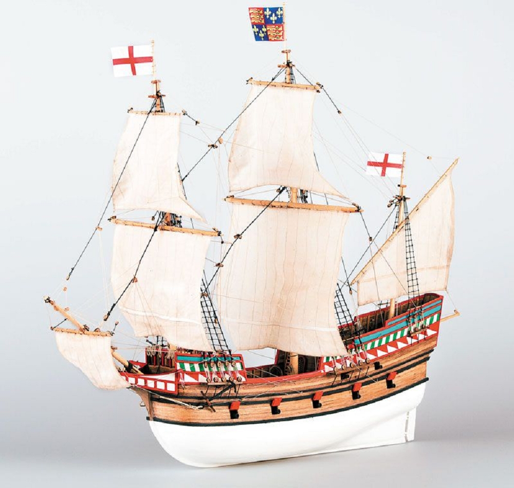 Golden Hind Modellbausatz 1:72 - Historisches Schiffsmodell