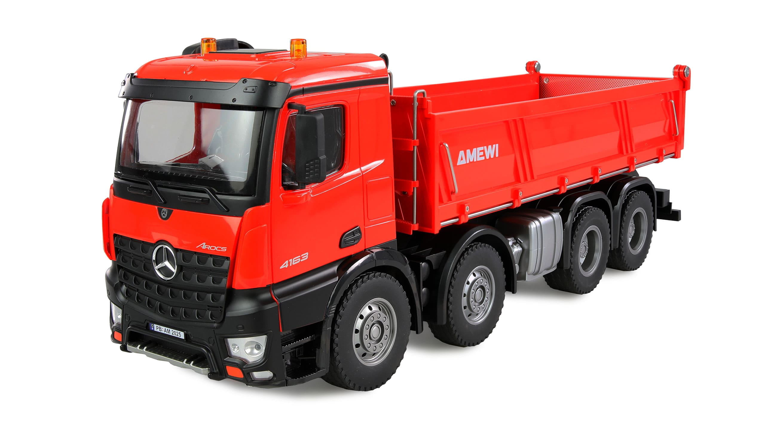 Mercedes-Benz Arocs Muldenkipper 1_18 RTR rot mit LED und Sound
