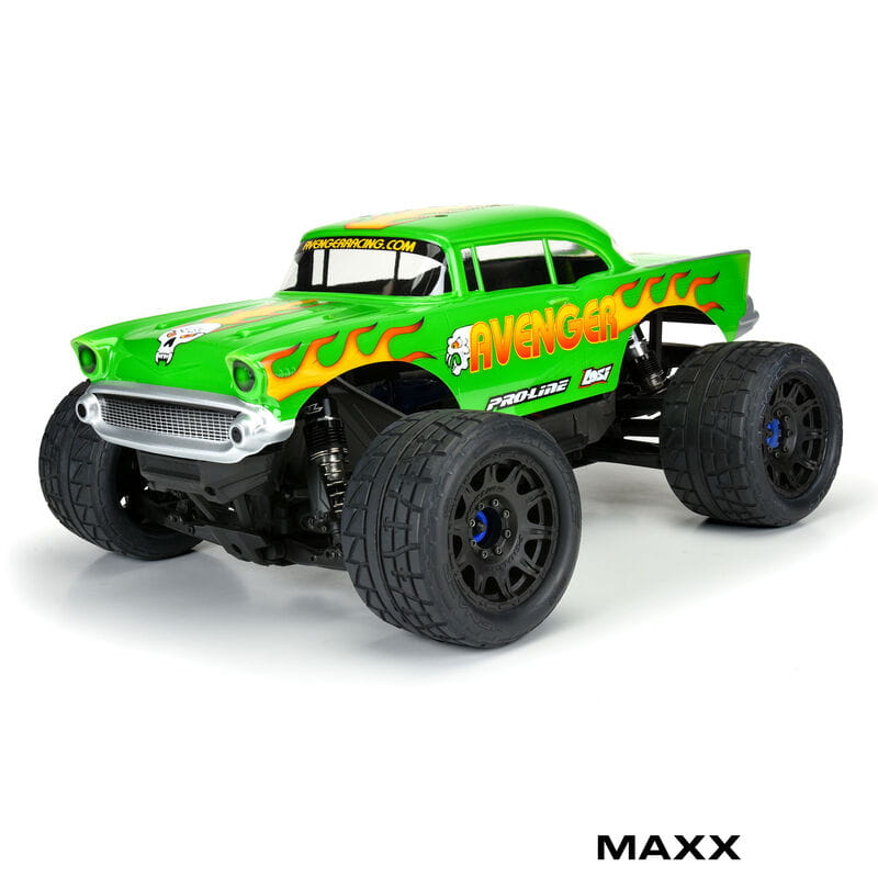 Proline 1_8 1957 Chevy Bel Air Avenger Klar Karosserie_ LMT Crawler - 1_8 MT - RC-Zubehoer