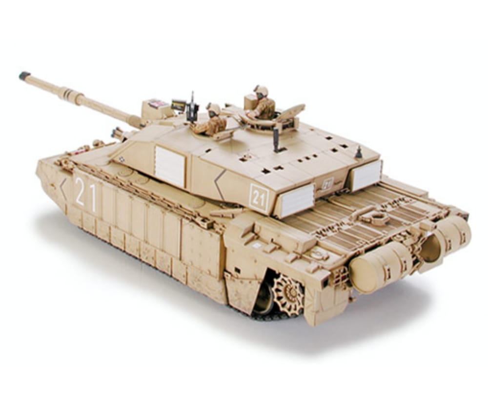 Tamiya 1_35 Britischer Kampfpanzer Challenger 2 Wueste Modellbausatz_