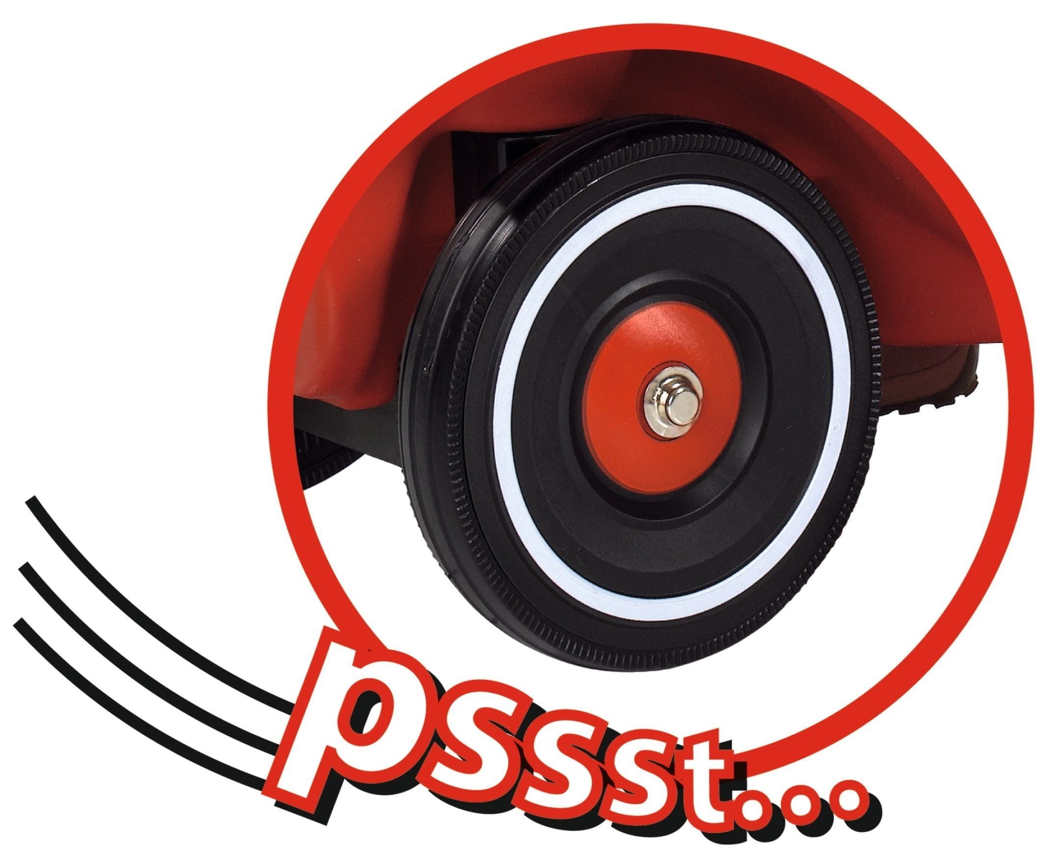 Big Bobby Car Classic Mit Flüsterreifen, Schuh Schützer Rot Big Bobby Car Classic Mit Flüsterreifen, Schuh Schützer Rot