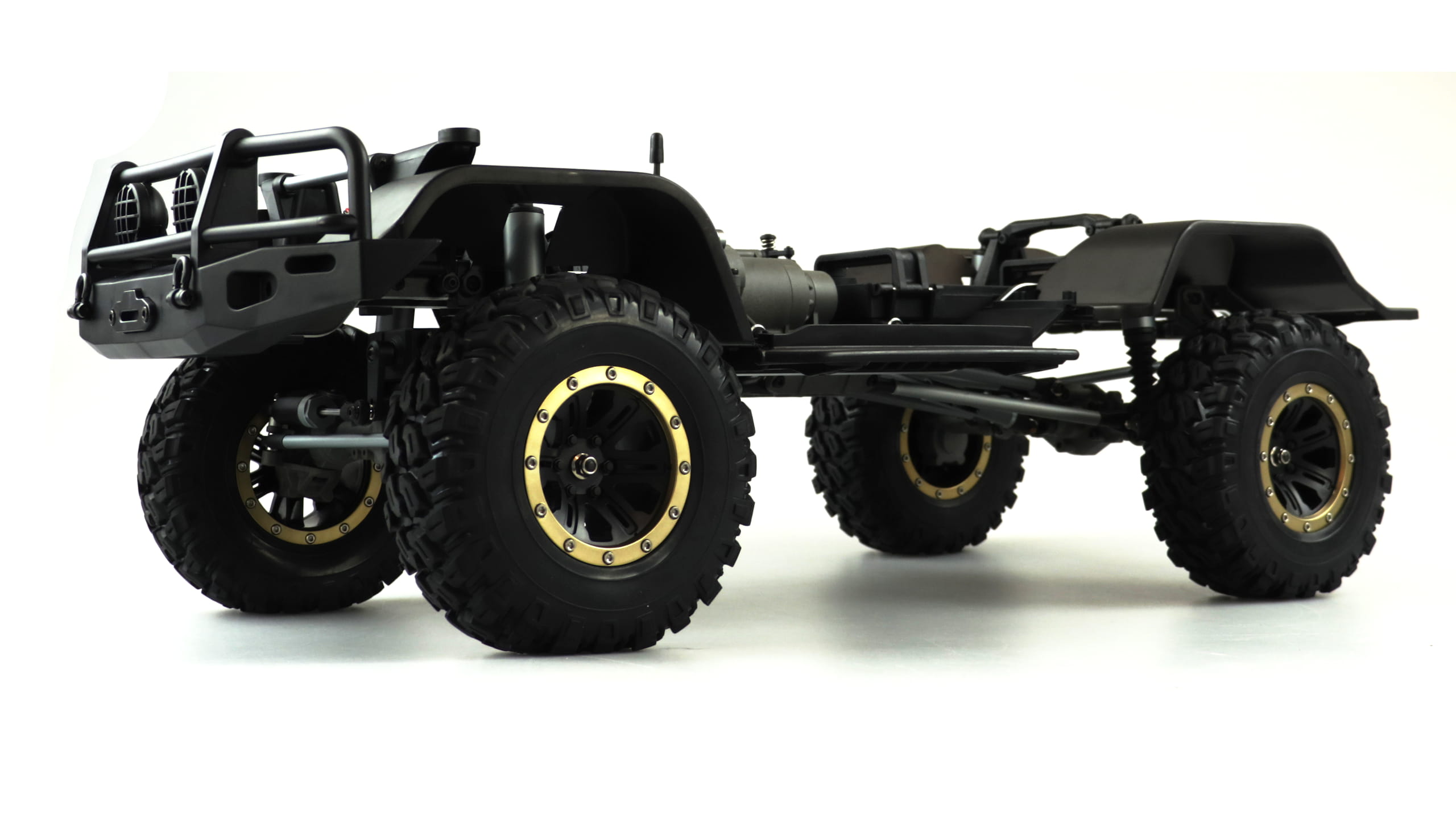 Amewi RC Scale Crawler AMXRock RCX8BS Pick-Up 1:8, RTR Militär grün