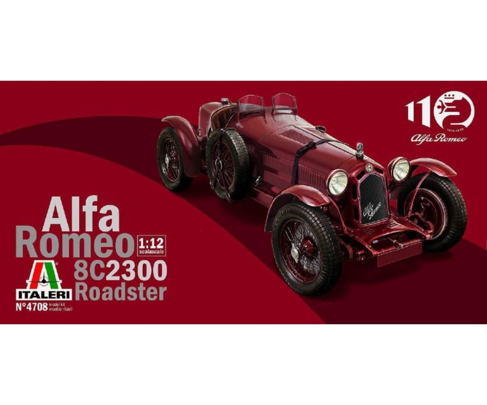 Italeri 1:12 Alfa Romeo 8C/2300 1931-33