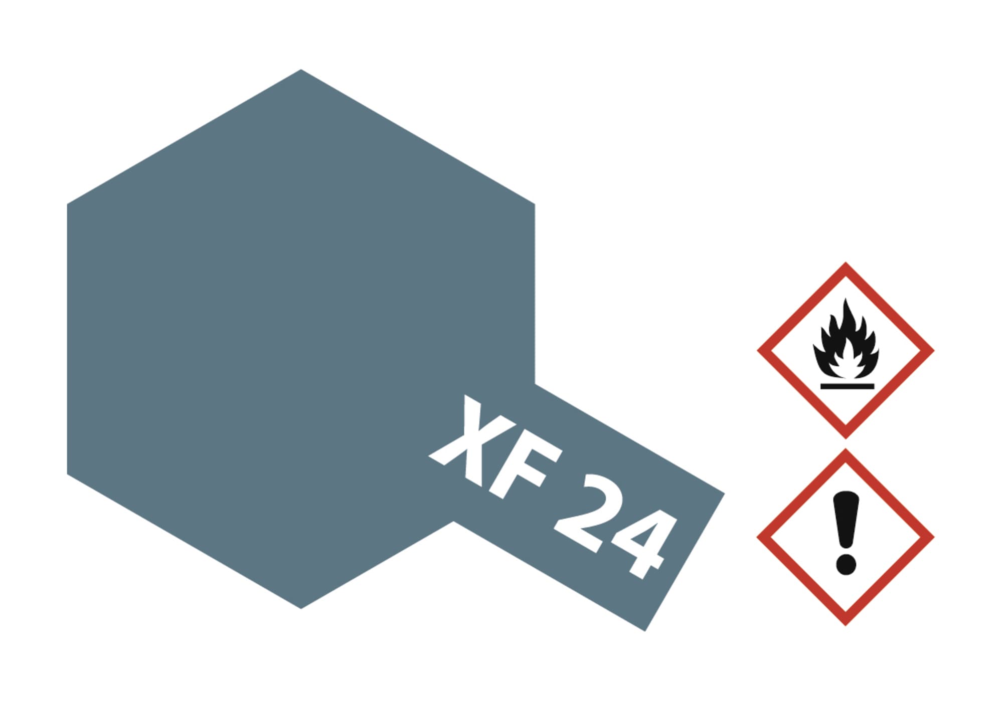 Tamiya Acrylfarbe XF24,  XF-24 Dunkelgrau matt 23ml
