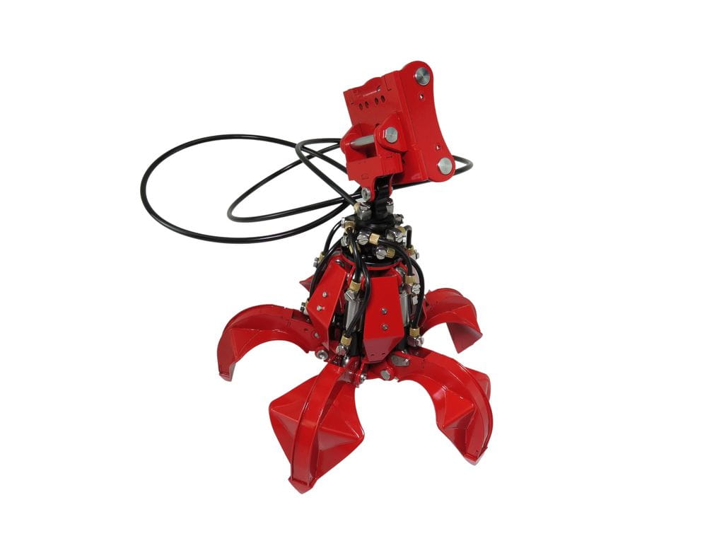 Lesu Schrottgreifer hydraulisch für 36t-/ET26-/Mobil-Bagger