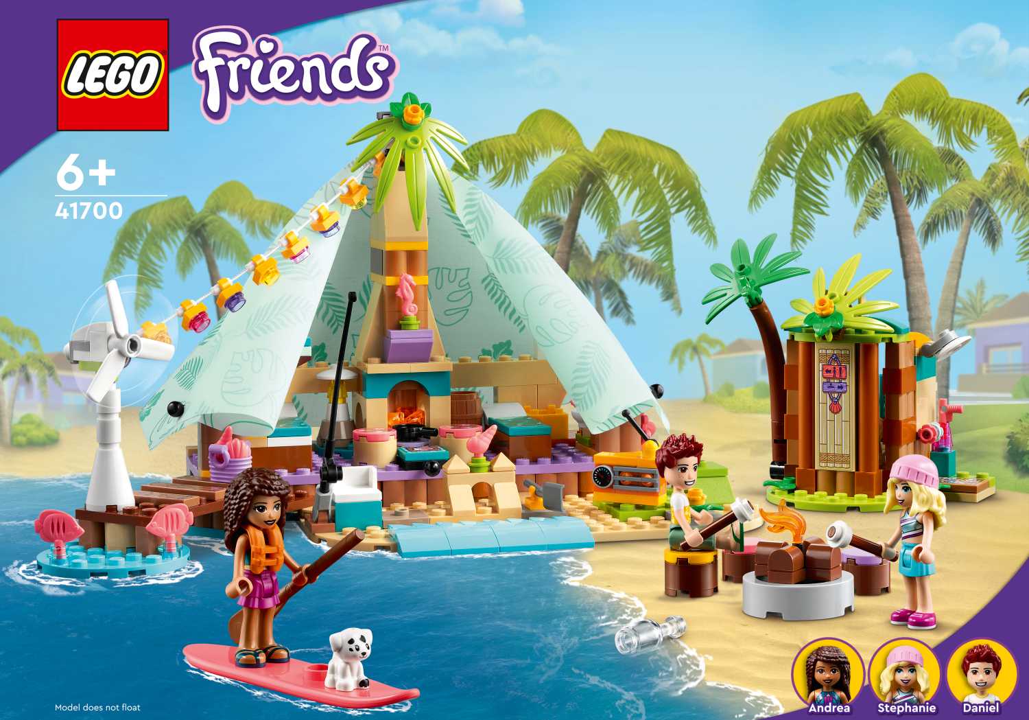LEGO Friends Glamping am Strand