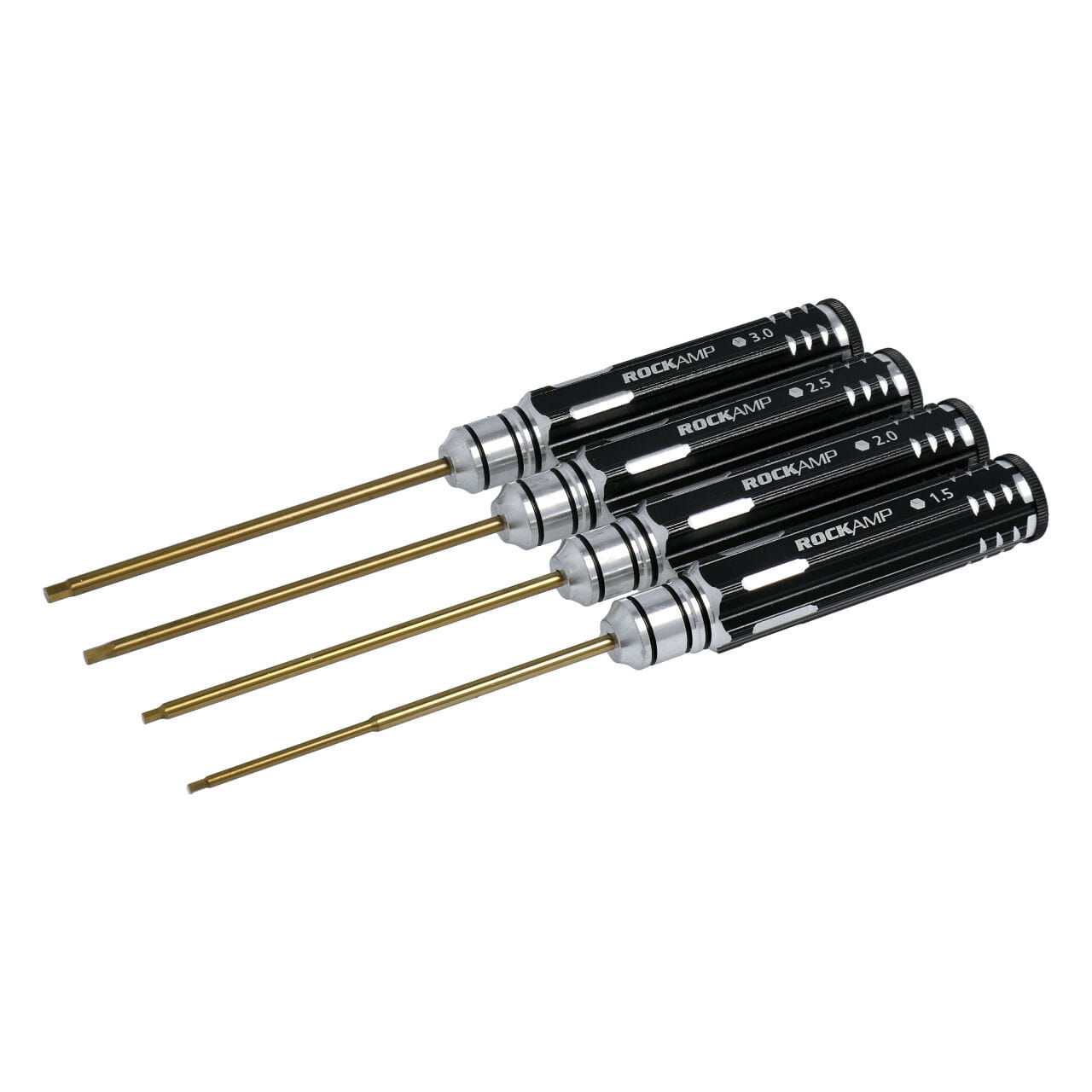 Rockamp Set Innensechskant 1_5 _ 2_0 _ 2_5 _ 3.0mm HSS Titan beschic - RC-Zubehoer