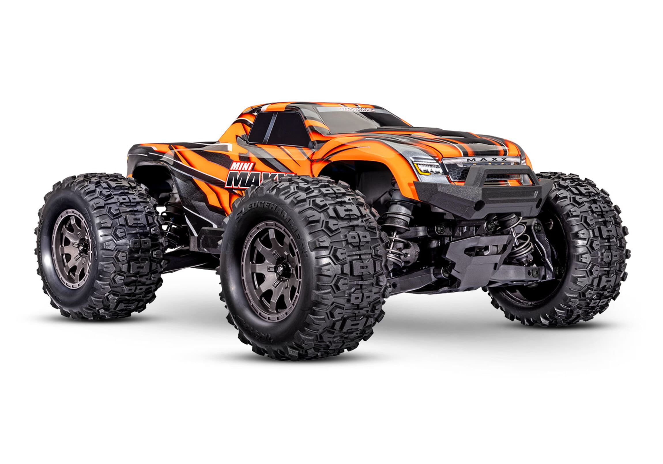 traxxas mini maxx monstertruck orange mit akku und lader traxxas-mini-maxx-monstertruck-rtr-orange-mit-akku-und-lader