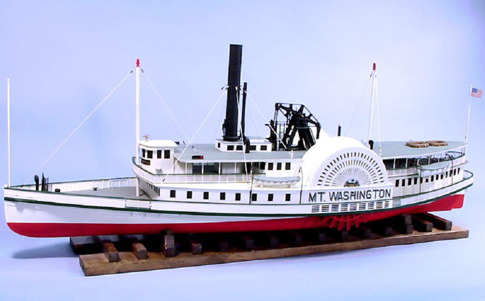 Dumas Boats RC Boot Mount Washington Seitenraddampfer 1:48 Bausatz