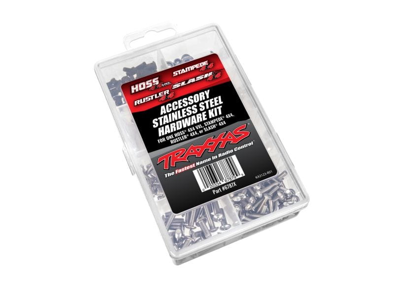 Traxxas Hardware Kit Edelstahl 4X4 komplett - RC-Zubehoer