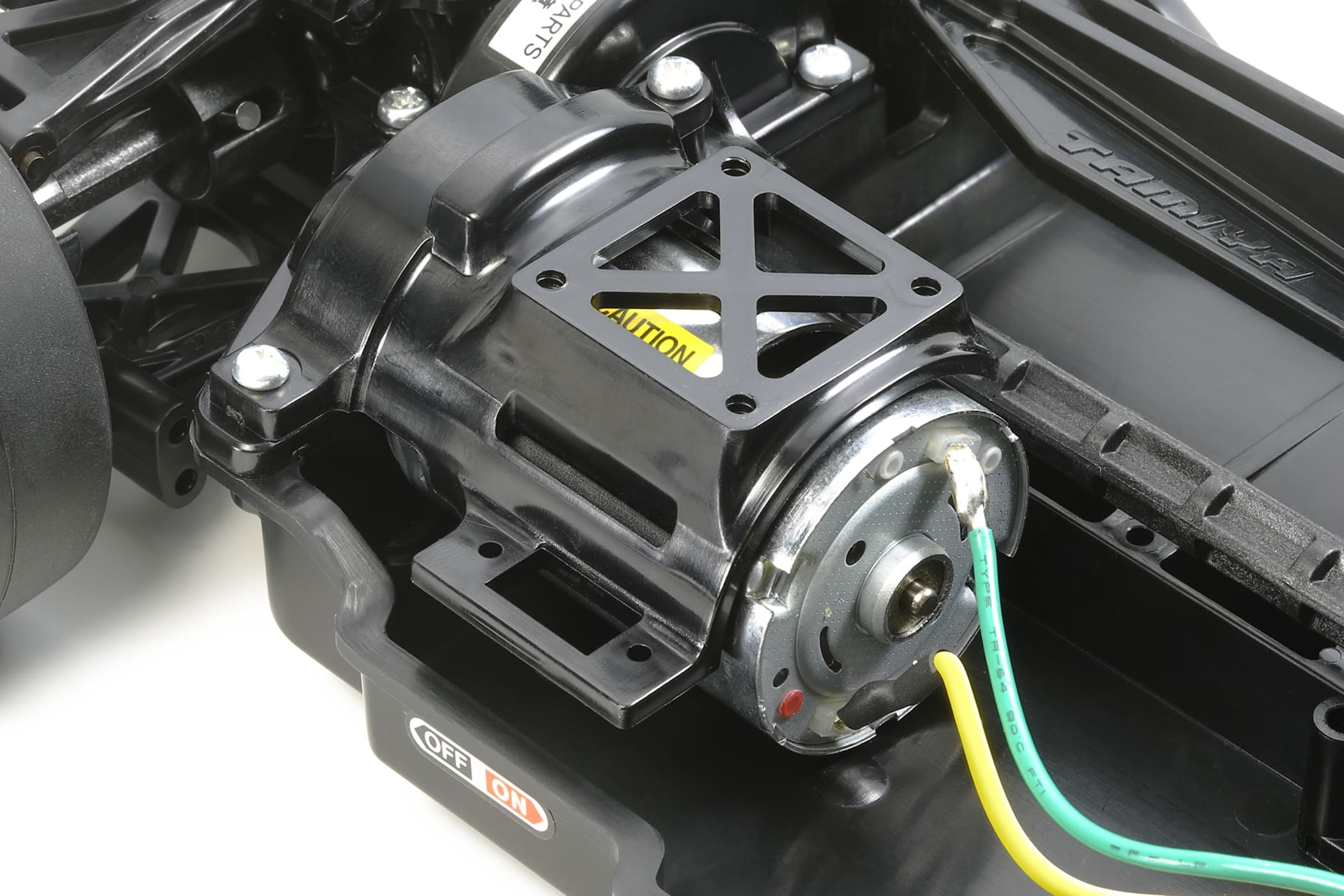 Tamiya RC Modell Porsche 911 GT3R 992 mit TT-02 Chassis und vorlackierter Karosserie