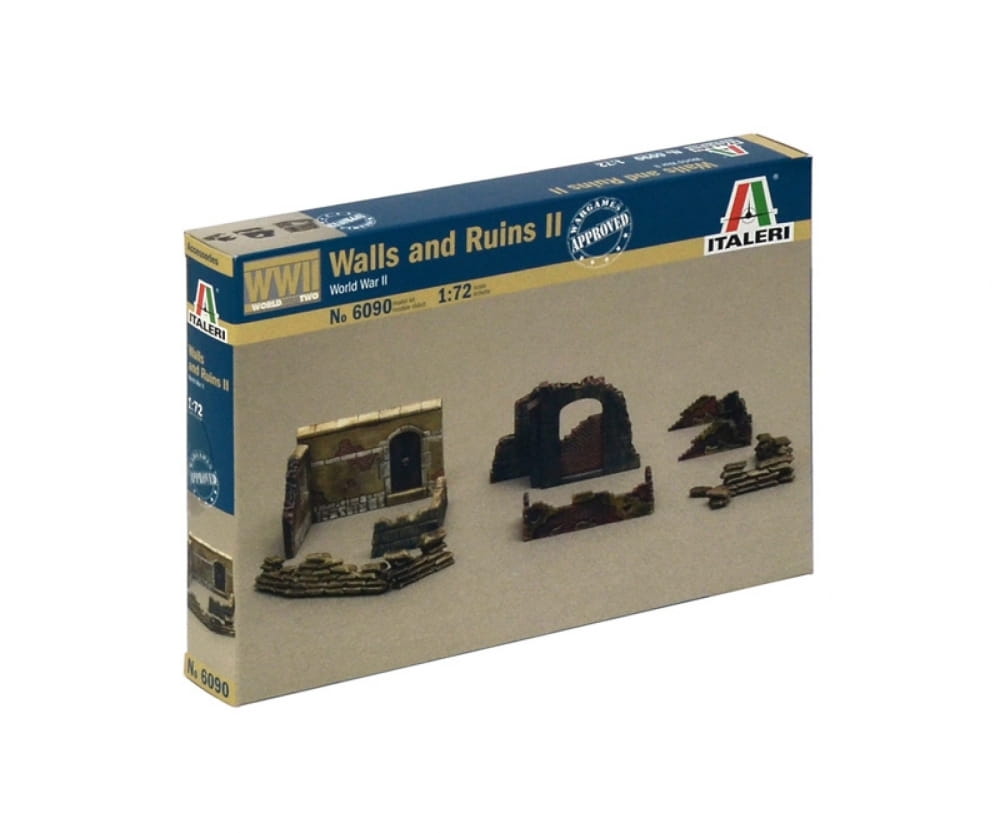 Italeri 1:72 Mauern und Ruinen II Plastik Modellbau Bausatz Italeri 1:72 Mauern und Ruinen II Plastik Modellbau Bausatz