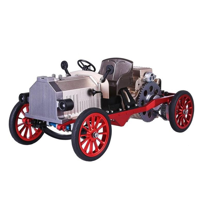 Thicon Classic-Car aus Metall mit E-Motor und Bluetooth-Steuerung