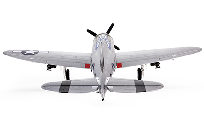 E-flite P-47 Razorback 1.2m RC Flugzeug BNF Basic mit AS3X _ SAFE Select - RC-Zubehoer