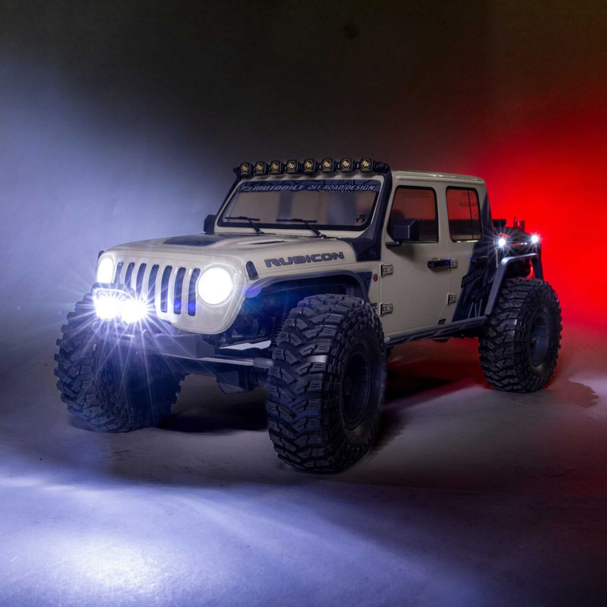Axial SCX10 III Motobilt Jeep JT Gladiator 1_10 RTR Rock Crawler Gruen