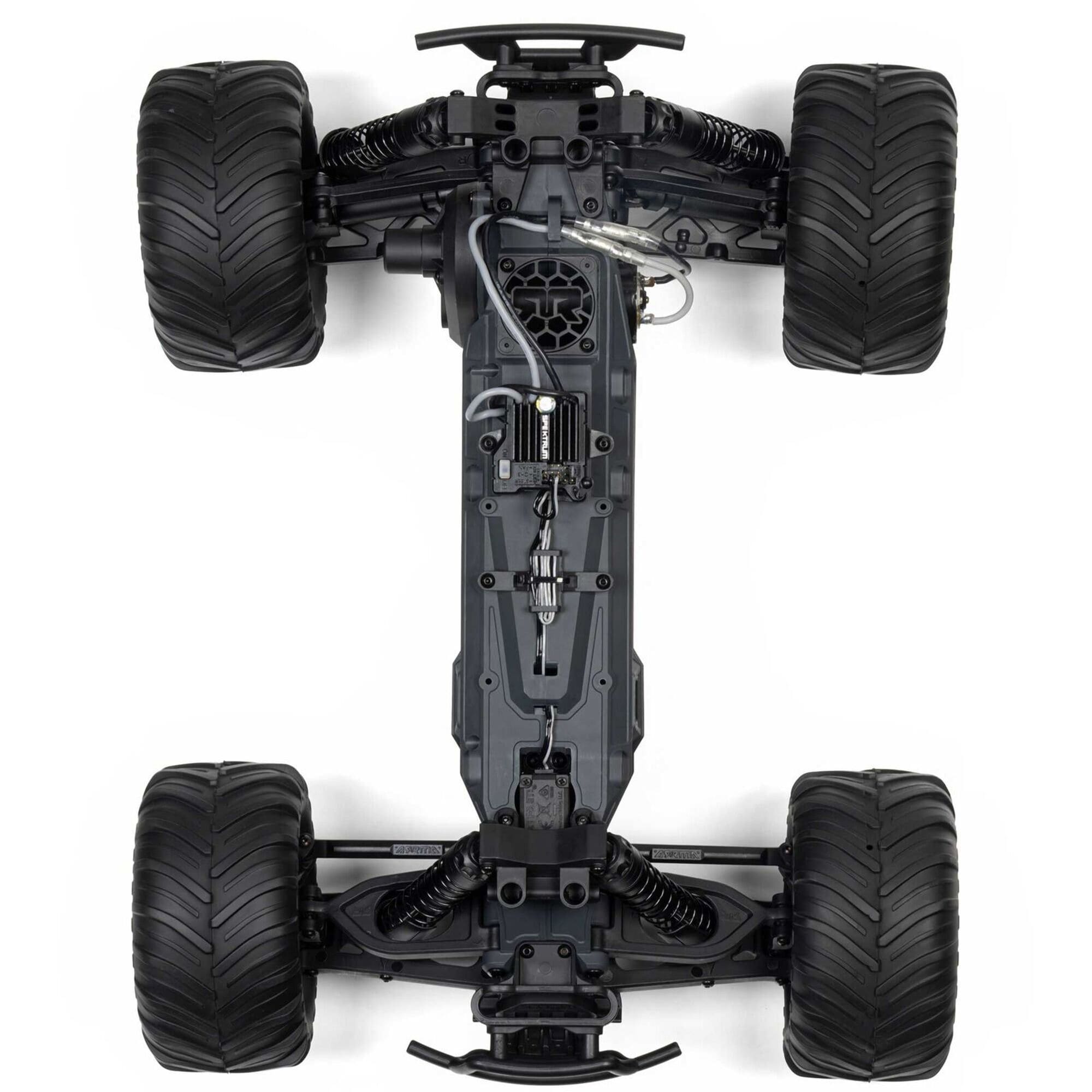 ARRMA GORGON MT 2WD RTR Monster Truck Purple_ RC Fahrzeug mit Akku und Ladegeraet