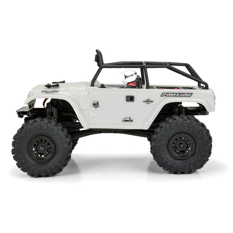 Proline 1_24 1979 Toyota Lund Cruiser FJ40 Unlackiert Karosserie with Trail Cage_ SCX24 Ersatzteil
