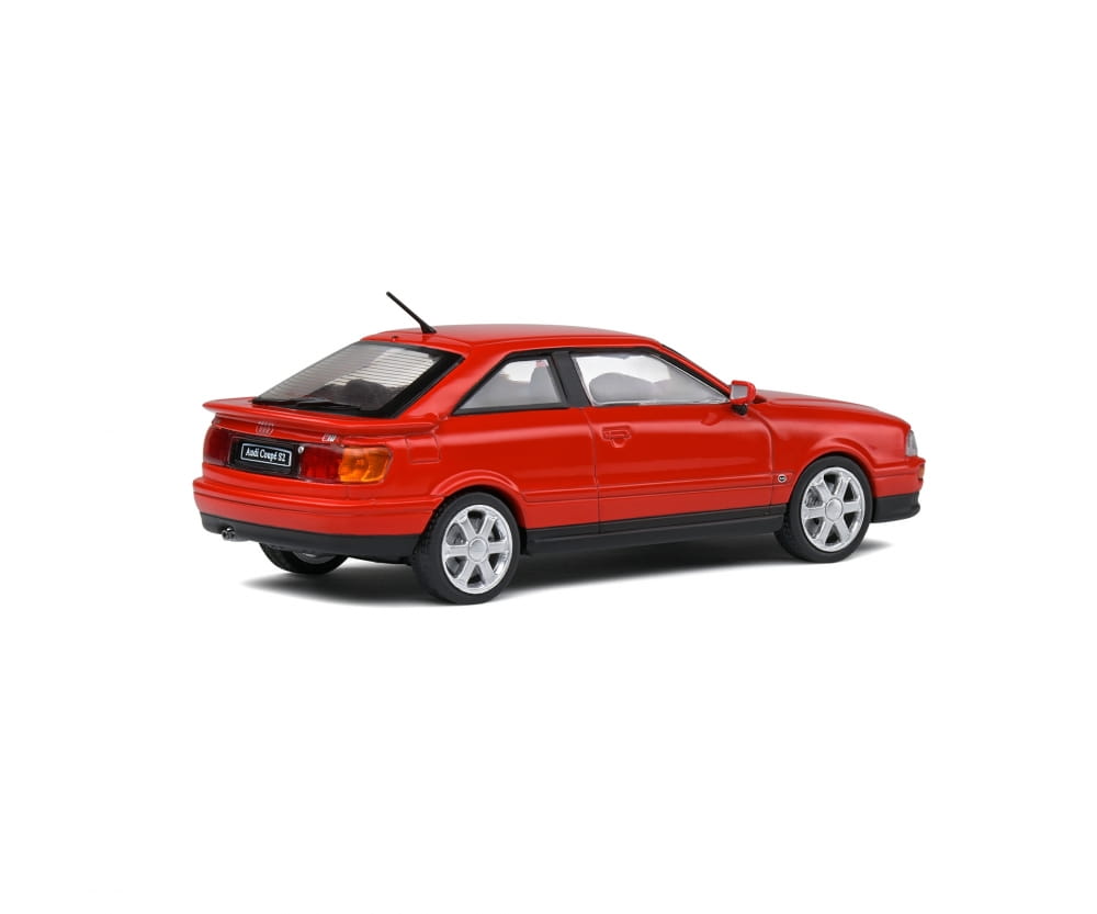 Solido 1_43 Audi S2 Coupe Modellauto rot - Detailgetreue Nachbildung