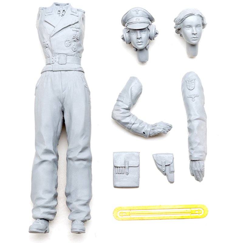 Torro 1:16 Figurenbausatz Wehrmacht Panzerkommandantin