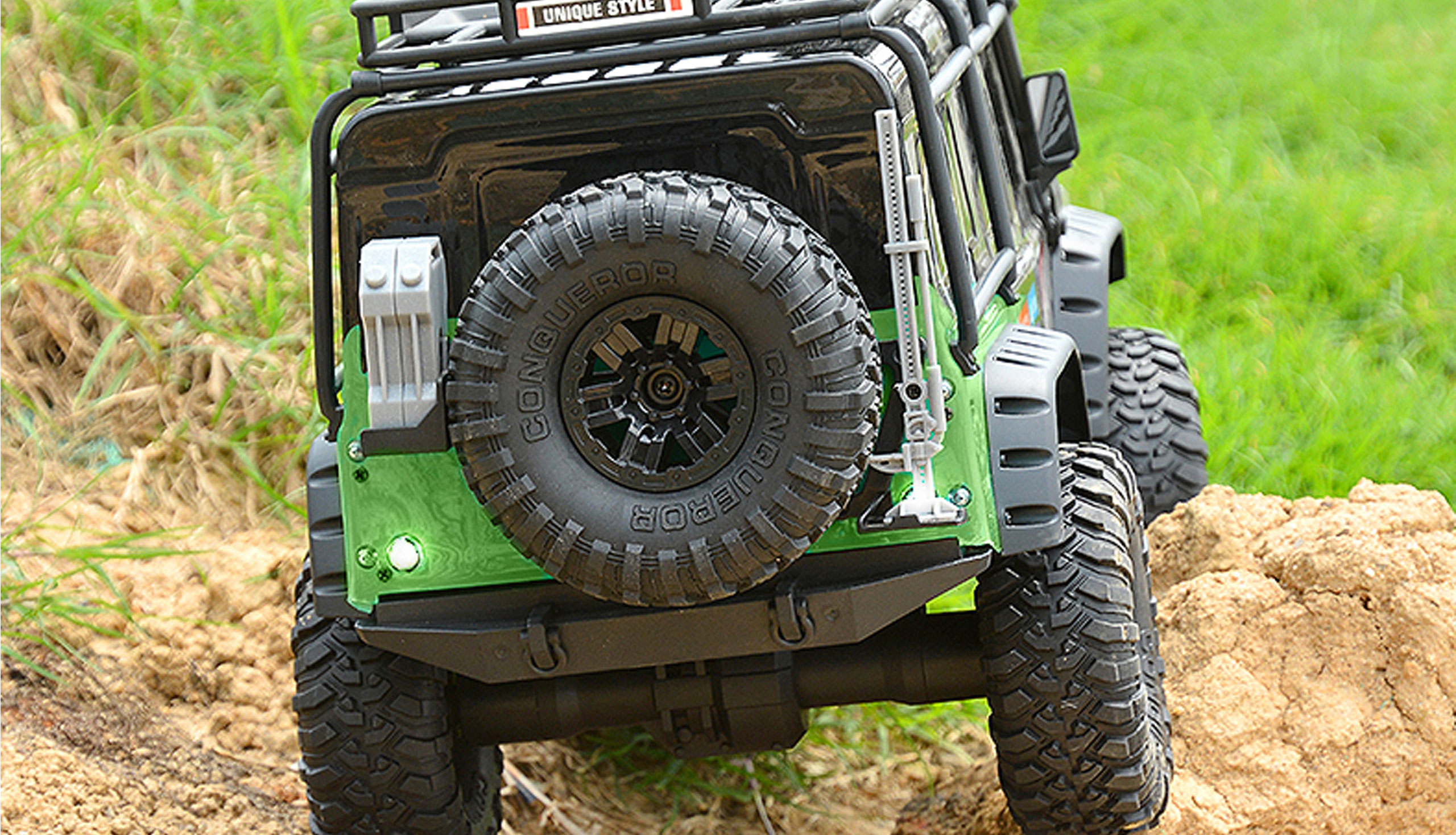 Amewi RC Crawler Dirt Climbing Fierce Tiger SUV 4WD 1:10 RTR
