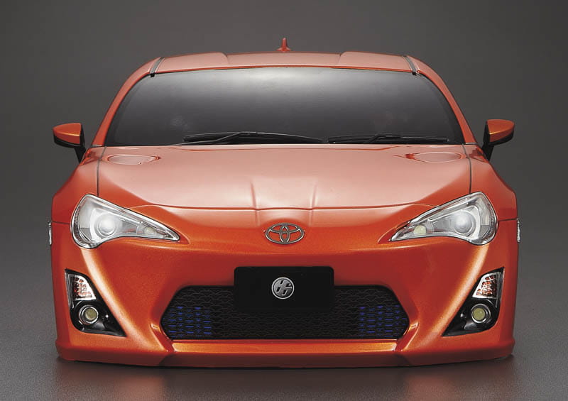 Killerbody Toyota 86  195mm Metallic Orange lackiert, RTU all-in