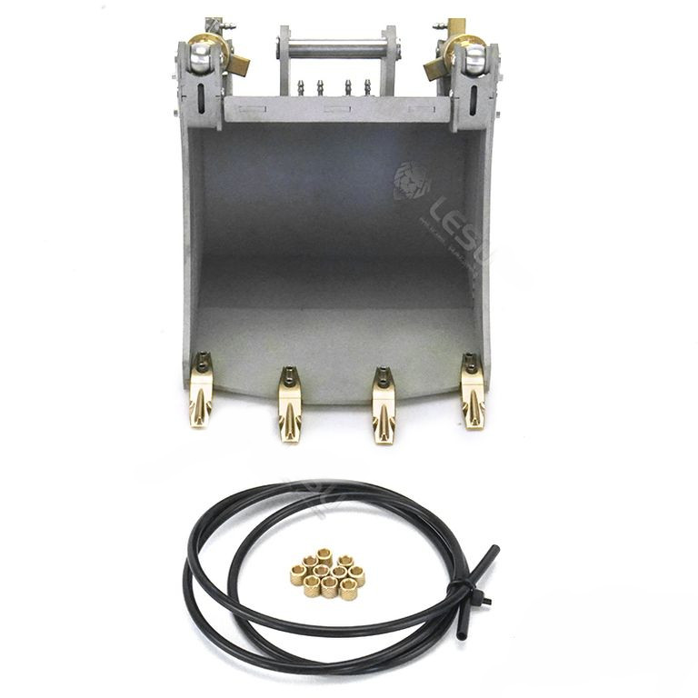 Lesu Klappschaufel hydraulisch fuer 36t-_Mobil-_Kurzheck-Bagger - RC-Zubehoer
