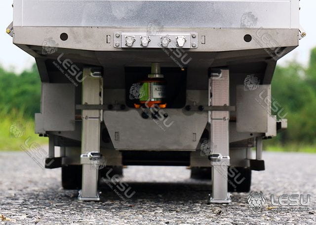 Lesu Aufliegerstuetzen elektrisch Paar aus Metall - RC-Zubehoer