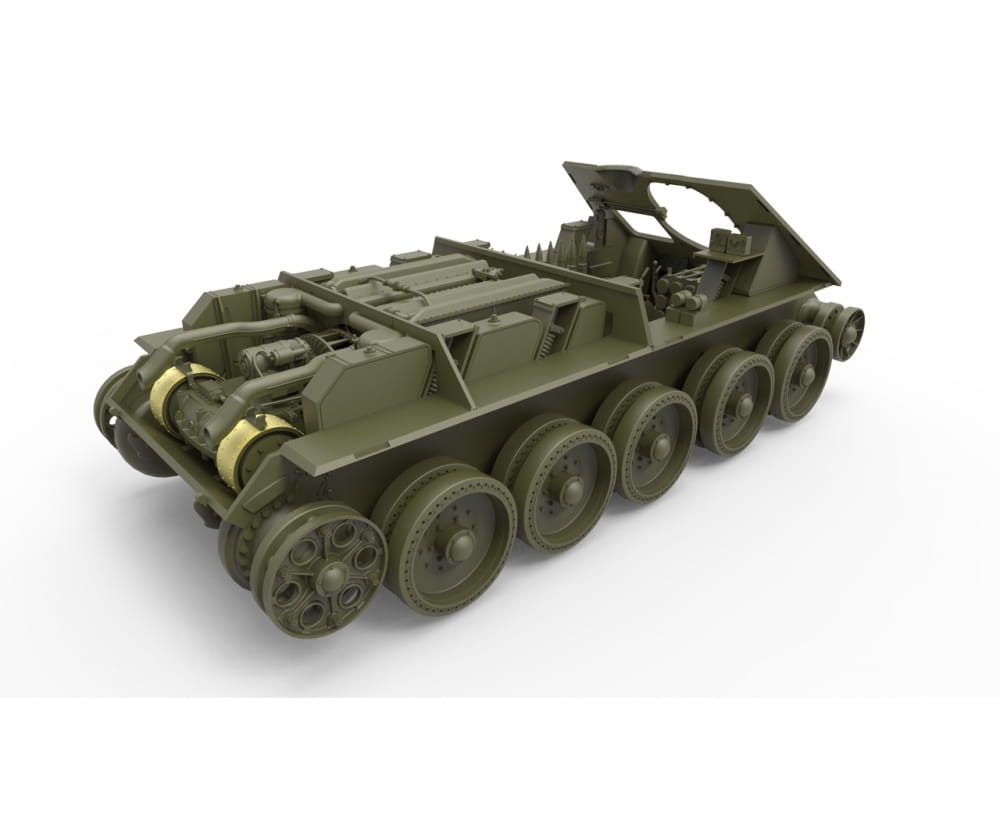 Plastikmodellbau von Miniart 1-35 su 85 mod 1943 mit prod inter