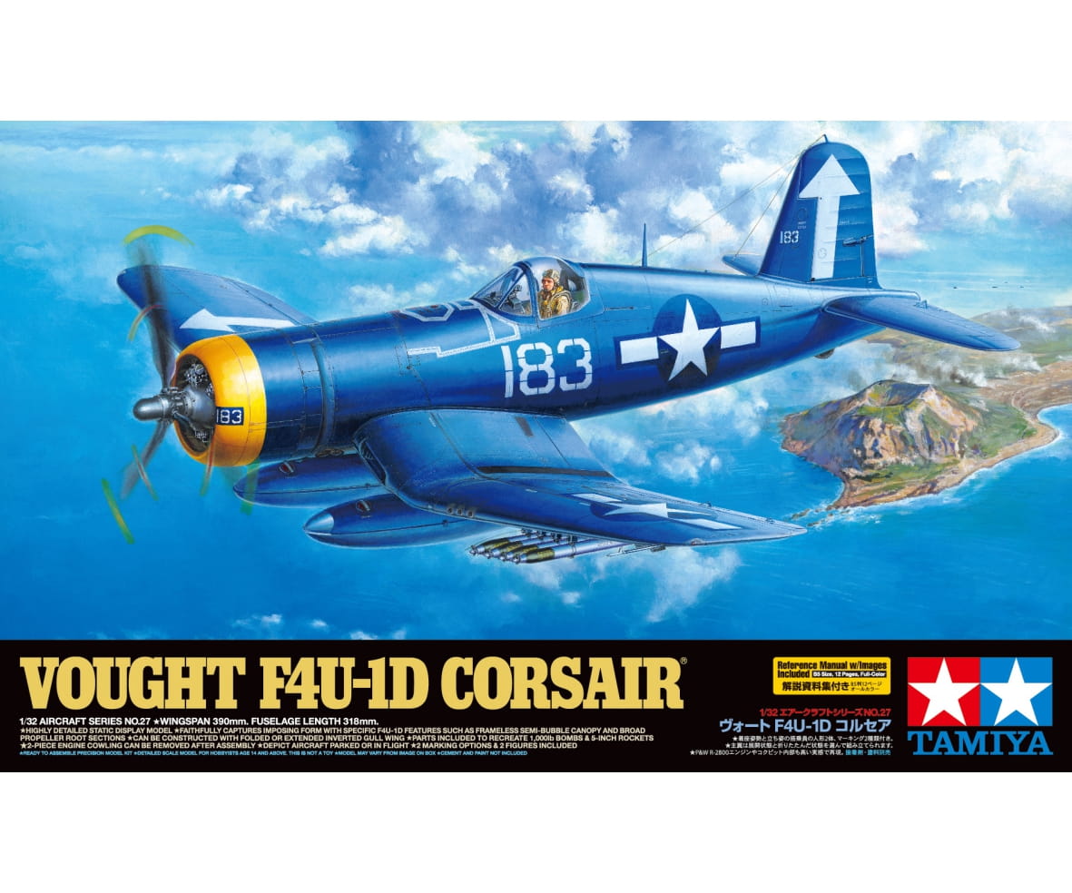 Tamiya 1_32 F4U-1D Corsair WWII Flugzeugmodellbausatz
