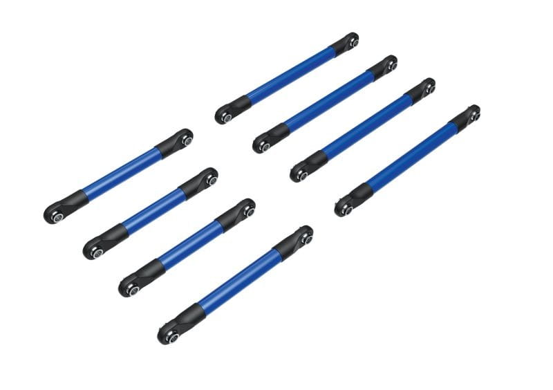 Traxxas Suspension-Link Set komplett blau, Alu TRX-4M