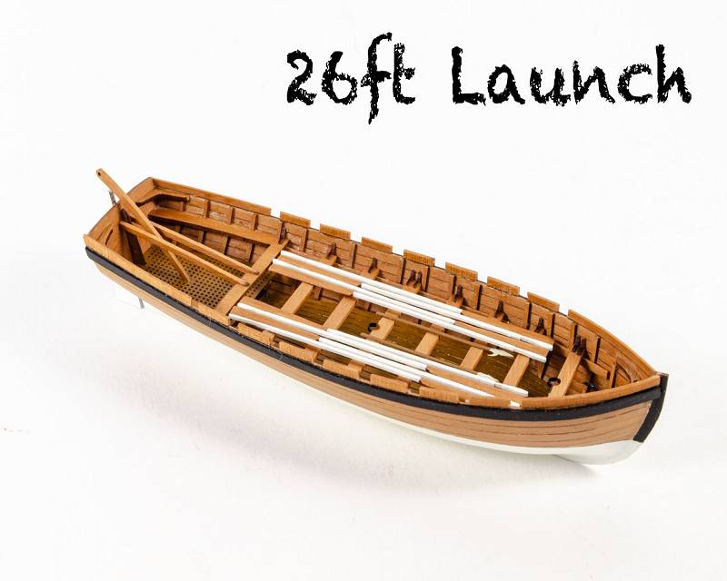 Krick Beiboot Launch 26 ft. _ 125 mm Bausatz - RC-Zubehoer